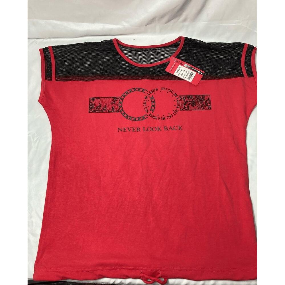 Exante Sports Tee Never Look Back: Just Call Me a Queen‎ XL